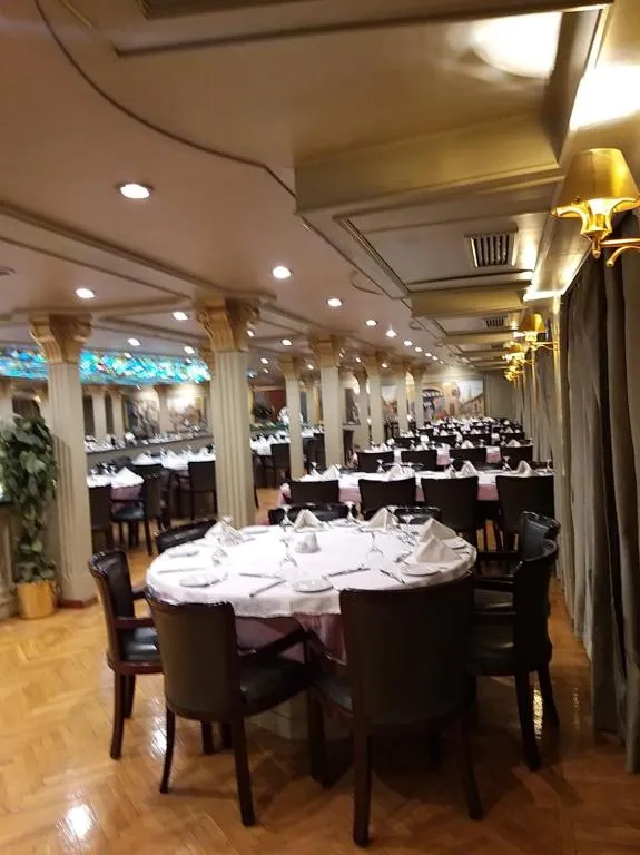 Restaurant aboard the MS King Tut I Nile Cruise Nile cruise